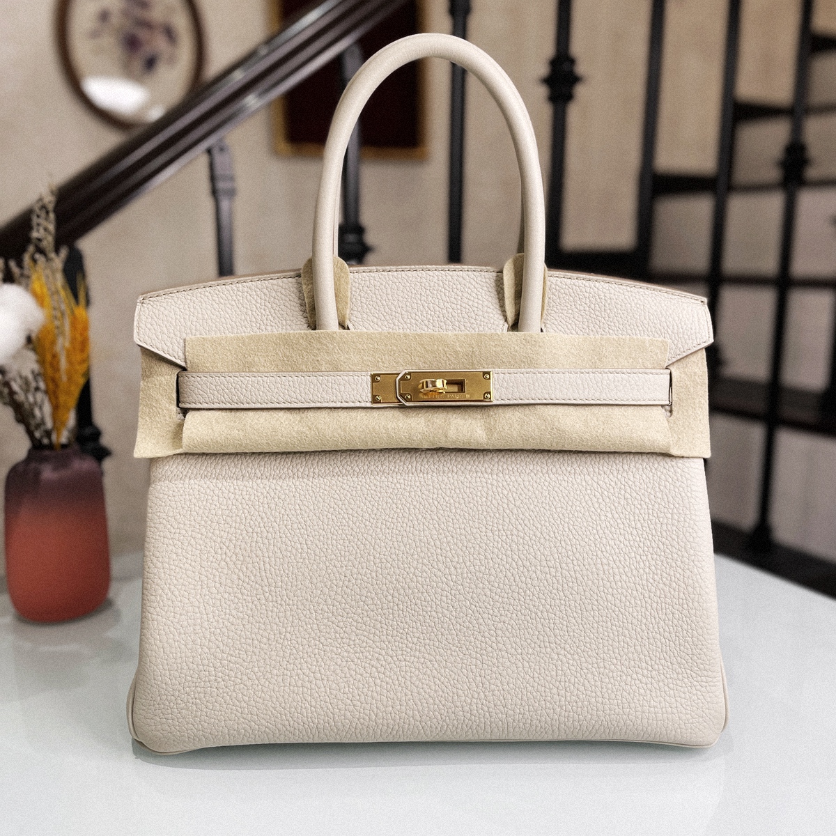  BIRKIN 30 CC8L-冰川白金扣TOGO皮